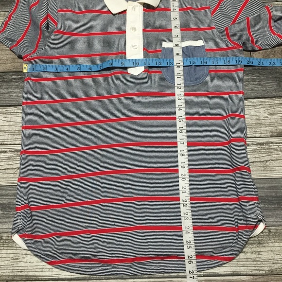 Junya Watanabe Man Comme Des Garcons Polo Shirt Stripe Men’s M Japan (Flaws) - Picture 2 of 16